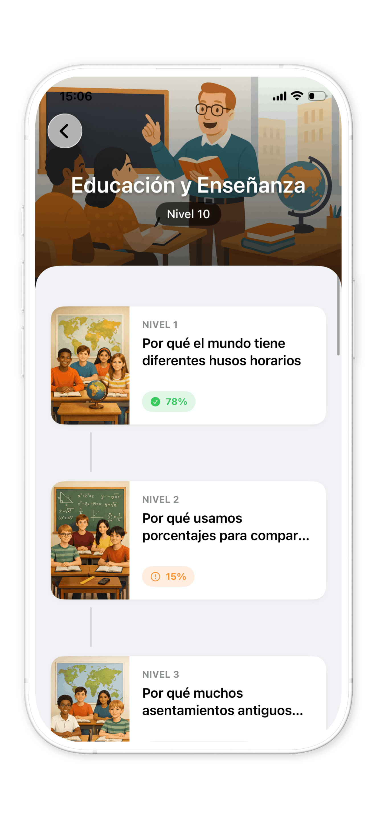 Babli Education and Teaching public speaking course on iPhone